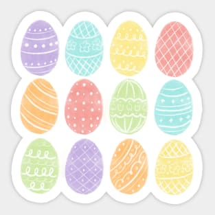 Easter Eggs Sticker